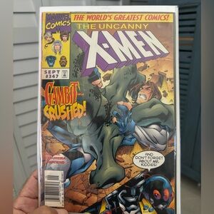Year 1997 Vintage X-Man Marvel comic